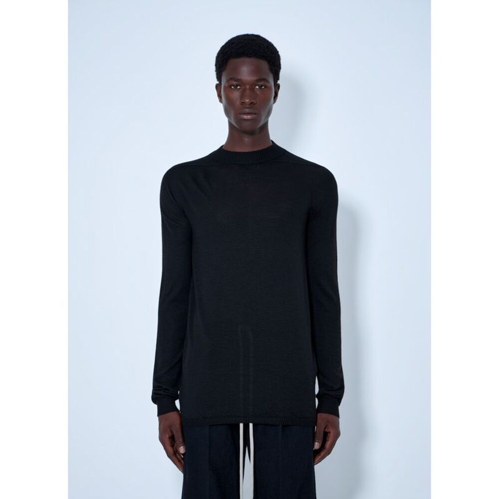 Rick Owens Men Fine Knit Crewneck Sweater